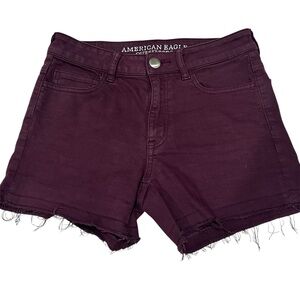 American Eagle hi‎ rise shortie size 4